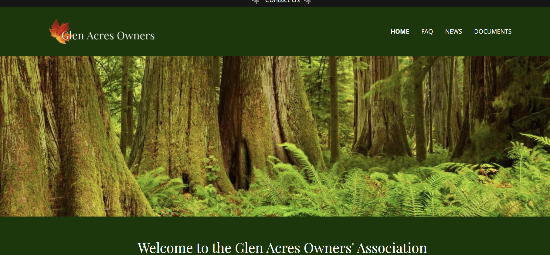 Glen acres website image.